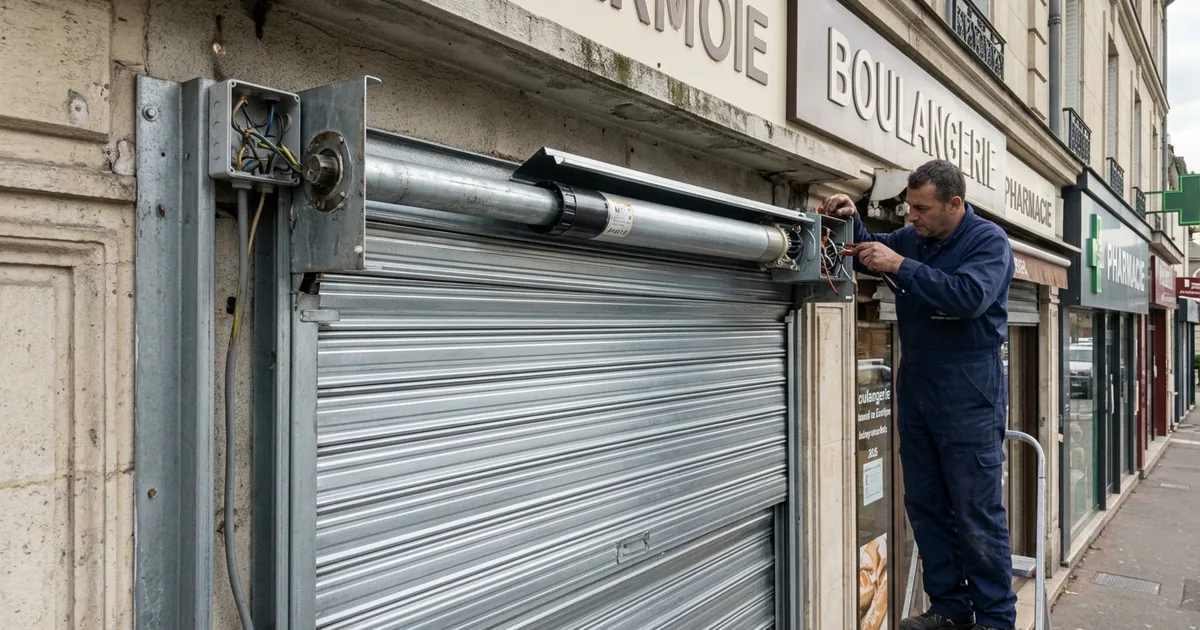 Rideau Métallique Manuel ou Électrique Aulnay-sous-Bois 2026 Rideau Métallique Manuel ou Électrique Aulnay-sous-Bois 2026