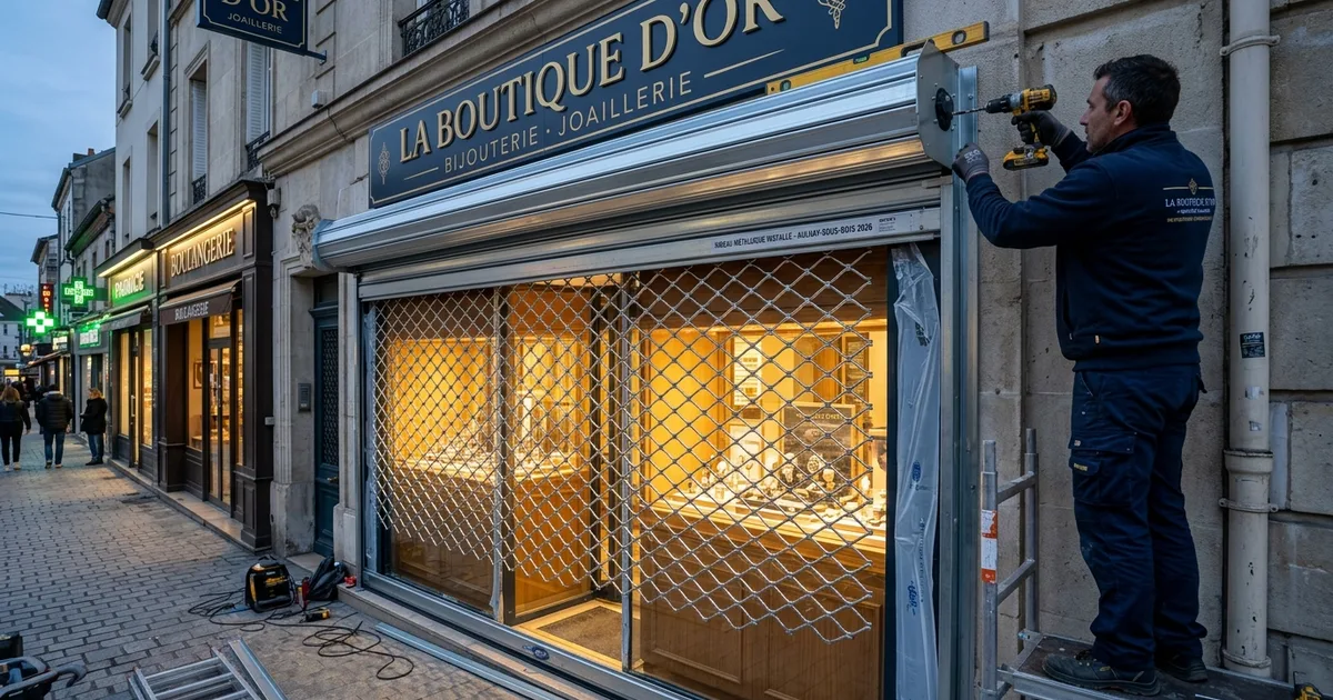 Rideau Métallique Transparent Magasin Aulnay-sous-Bois 2026 Rideau Métallique Transparent Magasin Aulnay-sous-Bois 2026