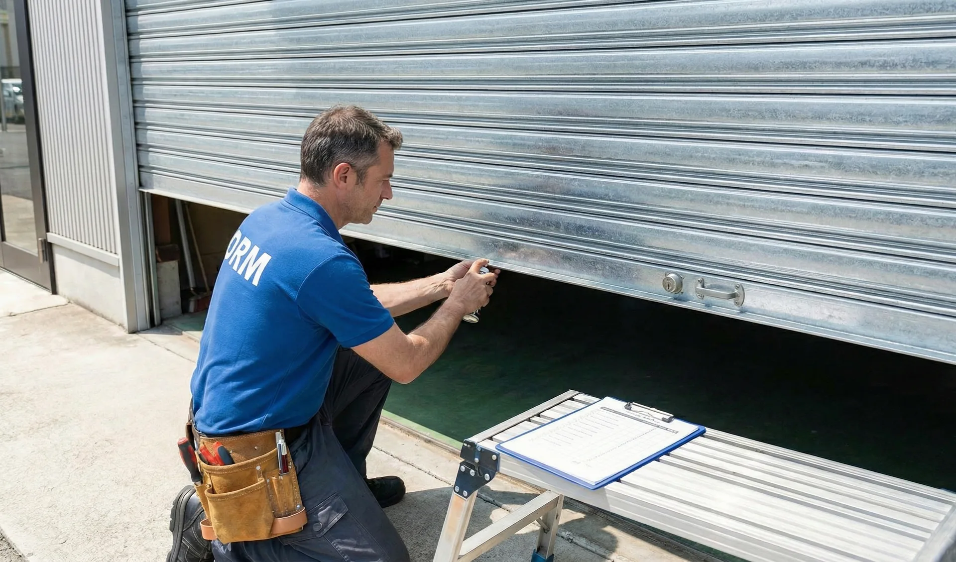 Entretien rideau metallique Aulnay-sous-Bois